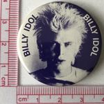 Vintage Generation X  Billy Idol Pin Badges Punk Original