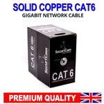 305M CAT6 OUTDOOR CABLE ETHERNET LAN NETWORK  SOLID COPPER GIGABIT POE IP  CCTV