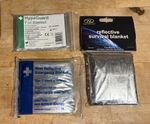 Job lot of 109 heat reflecting foil blankets.