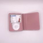 iPod Nano 3rd Generation Fold Case Pink PU Leather iKOOL