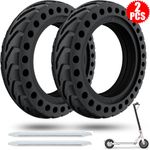 2PCS Electric Scooter Tires 8.5 " Replacement Honeycomb Wheels for Xiaomi M365