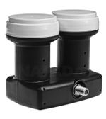MONOBLOCK LNB DUAL TWIN TUNER LMB 6° DEGREE HD 0.2dB Hotbird Astra 13° and 19.2°