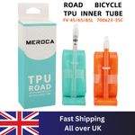 1/12PCS Ultralight TPU Road Bike Inner Tubes 700c Bicycle 23-32C 45/65/80mm 30g