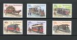 New Zealand 1985 SG 1360-5 Vintage Trams Transport MNH