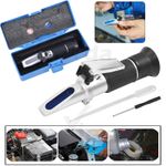 Refractometer Antifreeze/Battery Fluid/Screenwash/AdBlue Coolant Tester DIY Tool