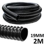 2M meters x Water Butt Rain Diverter Saver Extension Pipe Hose 19mm greenhouse