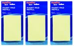 Foam Paint Pad Refills 3 Pack 6x4" 150mm x 100mm SupaDec DIY Painting Decorating