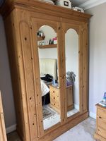 2 Pine Wardrobes but will separate 
