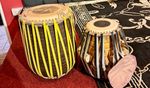 Pair of Pakistani Qawwali Dhama tabla set