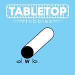 Plastic Round Rod Bar ABS Styrene Modelling 0.5 to 10.0 mm Diameter Multilisting