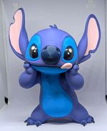 Disney Stitch Character Figurine Figure - 3D printed 20 cm high large model