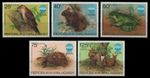 Madagascar 1975 - Mi No. 757-761 ** - MNH - Wildlife / Wild animals