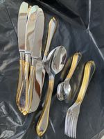 Italian Gottinghen 18/10. Linea Axendale , Flatware ,1980’s