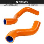 For KTM 790 890 Adventure/R Silicone 3-Layer Reinforced Radiator Hose 2019-2025