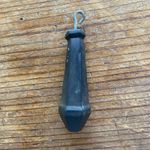 Vintage Black Rubber Toilet Cistern Pull Handle 