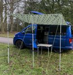 Campervan Caravan Awning sun canopy  by WILD EARTH DELUX SET 2.4mx3m Camo Green