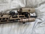 repro nylon dbal laser with surefire x300 mini flashlight in fde combo