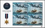 SVALBARD SPITSBERGEN 2025 WORLD WAR II ARCTIC CONVOYS SHEET MNH LOCAL STAMPS