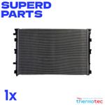 RADIATOR ENGINE COOLING THERMOTEC FOR AUDI D7A037TT