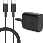 45W Super Fast USB-C Charger + 6.6ft 5A Cable for Samsung Galaxy S25 S24 Ultra!