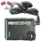 New 110-140MHZ air band radio AM receiver aviation band receiver black airport