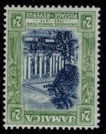 JAMAICA GV SG81y, 2d indigo & green, VLH MINT. Cat £80. wmk INV + REV