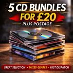 CD Bundles X 5 Mixed Music Genres Joblot Wholesale Selection Low Cost