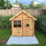 4x4 Wooden Garden Playhouse Shiplap Apex Wendy House Activity Sets 4ft Waltons