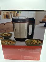 Brand New Morphy Richards 501021 Compact 1 Litres Soup Maker Stainless Steel