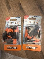 2 X Claber RainJet 91209 Adjustable Drippers 0-40 L/h 10 Pack Micro Irrigation