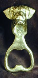 RHODESIAN RIDGEBACK Bottle Opener in Bronze
