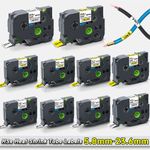 Compatible for Brother Heat Shrink Labels HSe 231 Tube P-touch Tape 5.8mm-23.6mm