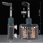Aquarium Fish Tank Internal Sponge Filter with Filter Media