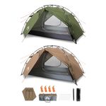 Night Cat 2 Man Camping Tent Waterproof 2 Person Backpacking Tent Double Layer