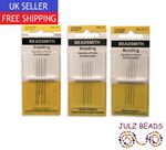 Beading Needles Beadsmith - Seed Bead Weaving - Size 10 / 12 & Assorted