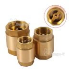 1/2" To 2" BSP Brass Spring Check Valves Non-Return Valves
