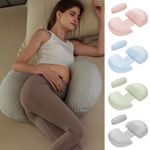 Pregnancy Pillow for Pregnant Women Body and Back Support Sleep Maternity Pillow