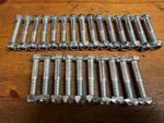 PTO Shaft Shearbolt M8 X 50mm with Nyloc Nut 10.9 Grade Pack of 25