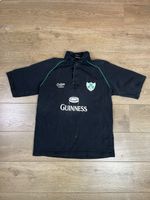 Cotton Traders Guinness Rugby Shirt Polo Men’s Size Medium Short Sleeve Black