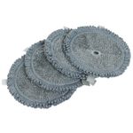 Microfibre Mop Pads (4 Pack) for Bosch Unlimited 7 Pro Hygienic Aqua 17008155