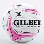 Gilbert Netball Pulse-XT Training & Match Ball Size 5 - New UK - Pink - VAT
