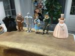 Vintage Set Of 6 Wizard Of Oz 9” Figures Turner Entertainment 1995