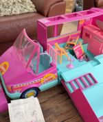 Vintage 1989 Barbie Suncharm Magic Camper Van WITH Box, Mattel