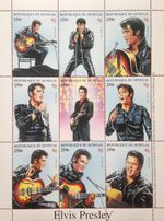 Elvis Presley 1968 Comeback Special 1998 MNH stamp sheet