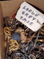 Watchmaker Estate: 60+ Antique Clock Keys & 100+ Lock Keys - Instant Collection