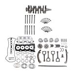 1ZZ-FE 1.8L Complete Overhaul Kit Pistons Rings Gasket Set for Toyota 1998-2008