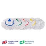 Hygiemix Washable Threaded/Screw and Push Fit Mop Head 200g