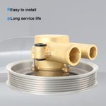 Sea Water Pump for Volvo Penta 4.3 5.0 5.7 V8 V6 Crankshaft Mounted Sea Pump