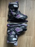 Peak Power Ice Skates Black Purple Size 40/41 Recreational Ice Skates