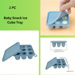 Silicone Snack Box or Ice Cube Tray with Lid Ideal for Freezing & Weaning